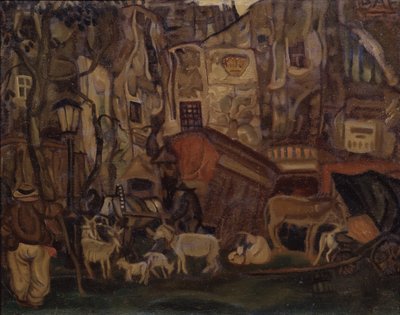 1913年，老巴黎 作者 鲍里斯·德米特里耶维奇·格里戈里耶夫