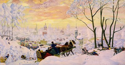 rov悔节，1916年 作者 鲍里斯·米哈伊洛维奇·库斯托季耶夫