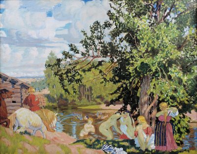巴斯，1910年 作者 鲍里斯·米哈伊洛维奇·库斯托季耶夫