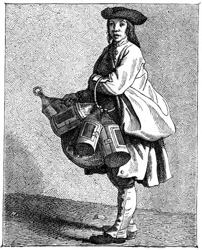 灯笼商人（1737-1742）。 作者 布查登