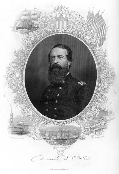 大卫·迪克森·波特（David Dixon Porter），美国海军上将，1862-1867年。 作者 布雷迪