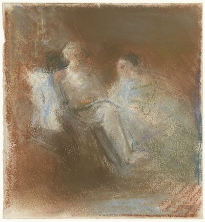 A.带着一本书和两个女人的格兰德蒙 作者 布拉明·胡布雷希特