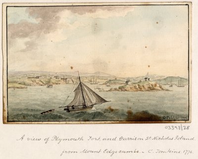 1772-1778 年英国、欧洲大陆和美洲的一系列素描、风景（水彩画） 作者 英国学校