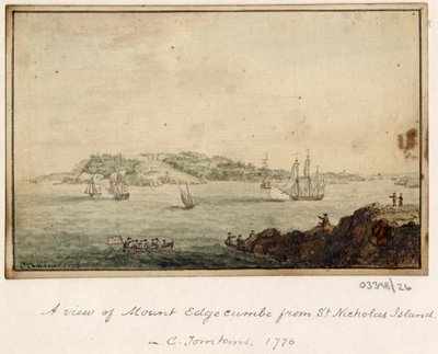 1772-1778 年英国、欧洲大陆和美洲的一系列素描、风景（水彩画） 作者 英国学校