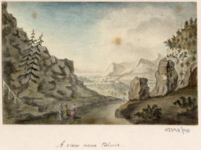 1772-1778 年英国、欧洲大陆和美洲的一系列素描、风景（水彩画） 作者 英国学校