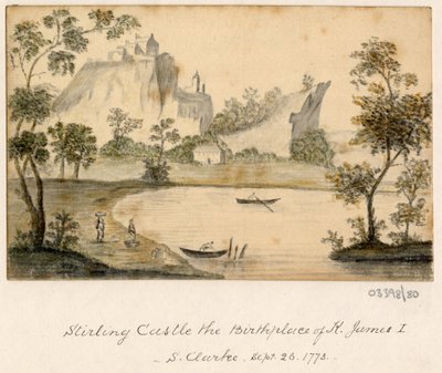 一系列素描，1772-1778 年英国、欧洲大陆和美洲的风景（水彩画） 作者 英国学校
