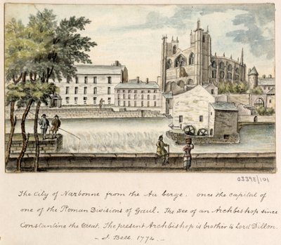 1772-1778 年英国、欧洲大陆和美洲的一系列素描、风景（水彩画） 作者 英国学校