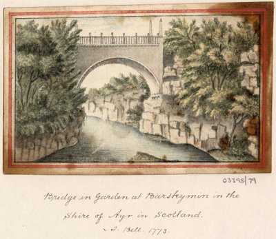 一系列素描，1772-1778 年英国、欧洲大陆和美洲的风景（水彩画） 作者 英国学校