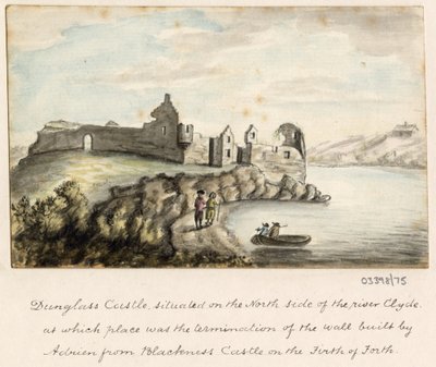 一系列素描，1772-1778 年英国、欧洲大陆和美洲的风景（水彩画） 作者 英国学校