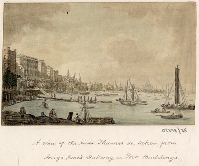 一系列素描，1772-1778 年英国、欧洲大陆和美洲的风景（水彩画） 作者 英国学校