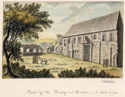 一系列素描，1772-1778 年英国、欧洲大陆和美洲的风景（水彩画） 作者 英国学校