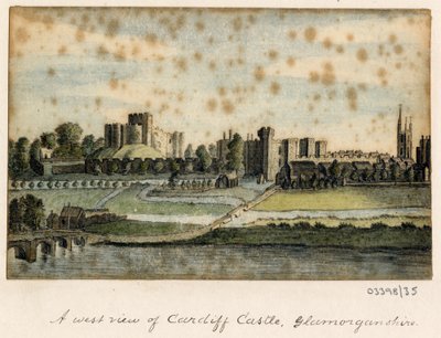 一系列素描，1772-1778 年英国、欧洲大陆和美洲的风景（水彩画） 作者 英国学校