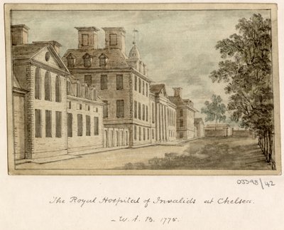 一系列素描，1772-1778 年英国、欧洲大陆和美洲的风景（水彩画） 作者 英国学校