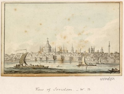 1772-1778 年英国、欧洲大陆和美洲的一系列素描、风景（水彩画） 作者 英国学校