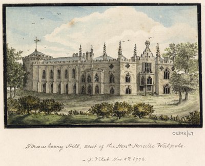一系列素描，1772-1778 年英国、欧洲大陆和美洲的风景（水彩画） 作者 英国学校