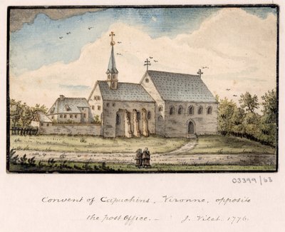 一系列素描，1772-1778 年英国、欧洲大陆和美洲的风景（水彩画） 作者 英国学校