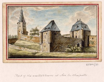 1772-1778 年英国、欧洲大陆和美洲的一系列素描、风景（水彩画） 作者 英国学校