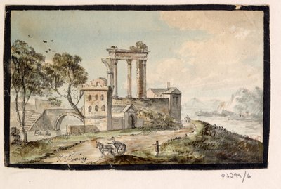 1772-1778 年英国、欧洲大陆和美洲的一系列素描、风景（水彩画） 作者 英国学校