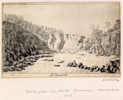 一系列素描，1772-1778 年英国、欧洲大陆和美洲的风景（水彩画） 作者 英国学校