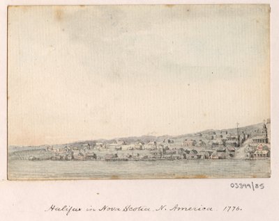一系列素描，1772-1778 年英国、欧洲大陆和美洲的风景（水彩画） 作者 英国学校