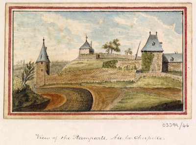1772-1778 年英国、欧洲大陆和美洲的一系列素描、风景（水彩画） 作者 英国学校