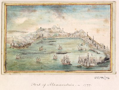 一系列素描，1772-1778 年英国、欧洲大陆和美洲的风景（水彩画） 作者 英国学校