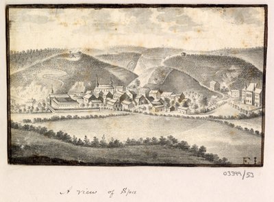 一系列素描，1772-1778 年英国、欧洲大陆和美洲的风景（水彩画） 作者 英国学校