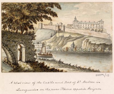 一系列素描，1772-1778 年英国、欧洲大陆和美洲的风景（水彩画） 作者 英国学校