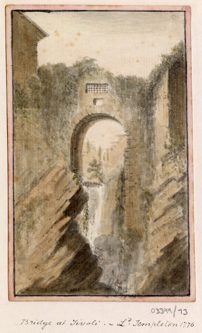 1772-1778 年英国、欧洲大陆和美洲的一系列素描、风景（水彩画） 作者 英国学校