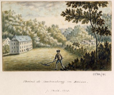 1772-1778 年英国、欧洲大陆和美洲的一系列素描、风景（水彩画） 作者 英国学校