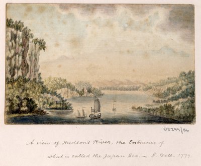 一系列素描，1772-1778 年英国、欧洲大陆和美洲的风景（水彩画） 作者 英国学校