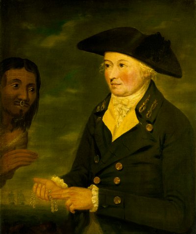 纳撒尼尔-波特洛克船长（1747-1817 年），约 1788 年（布面油画） 作者 英国学校