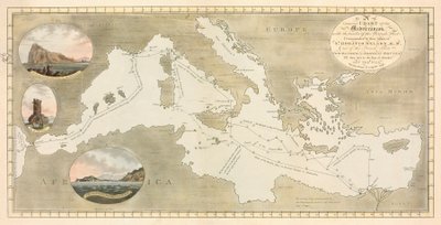 地中海总图 作者 英国学校