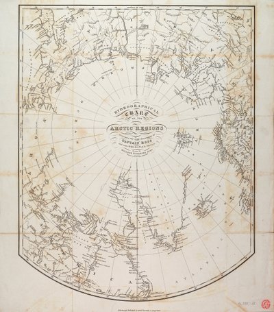北极地区水文图 作者 英国学校