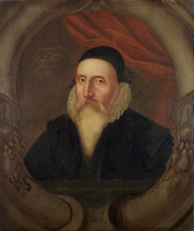 约翰迪，1594年 作者 英国学校