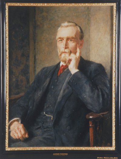 阿尔弗雷德-福韦尔-巴克斯顿》，1917年。 作者 英国人里维耶尔