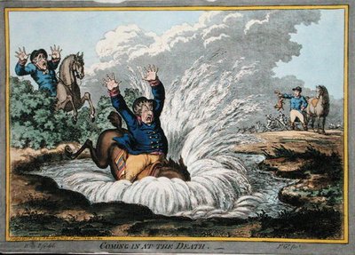 在死亡时进来，由詹姆斯-吉雷（1757-1815）蚀刻，由汉娜-汉弗莱于1800年出版（手绘蚀刻）。 作者 布朗洛（后）北