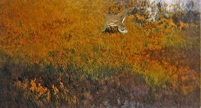 夏日风景与飞鸟（布面油画） 作者 布鲁诺·安德里亚斯·利耶佛斯（Bruno Andreas Liljefors）