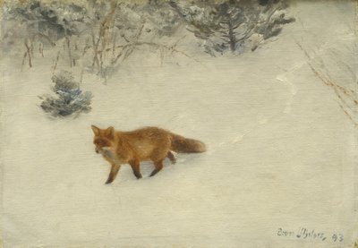 福克斯，1893年 作者 布鲁诺·安德里亚斯·利耶佛斯（Bruno Andreas Liljefors）