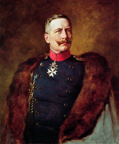 威廉皇帝二世的肖像（1859-1941） 作者 Bruno Heinrich Strassberger