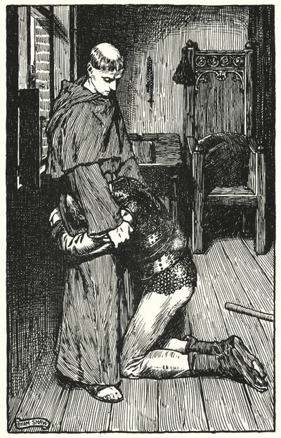 Illustration for The Cloister and The Hearth by Charles Reade (litho) 作者 肖姆（之后）