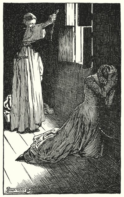 Illustration for The Cloister and The Hearth by Charles Reade (litho) 作者 肖姆（之后）