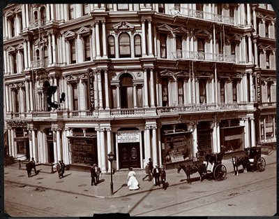 Gilsey House，Broadway和29th Street，纽约，1905年（银色明胶印刷） 作者 拜伦公司