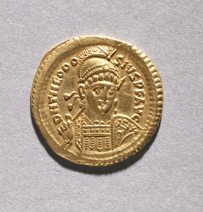 Theodosius II和Valentinian III的固相线 作者 拜占庭
