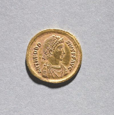 Theodosius我伟大的固相线 作者 拜占庭