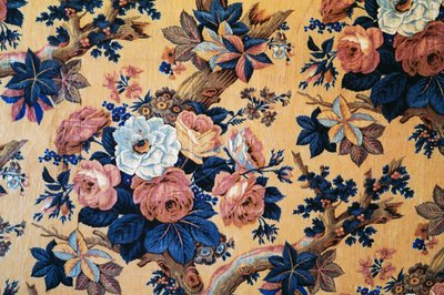 花卉挂毯，萨洛托-卡瓦利（卡瓦利起居室）。 作者 JB 和 Brown J. 和 Rowbotham