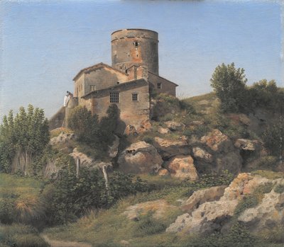 罗马郊外 Tor di Quinto 附近的一座建筑 作者 克里斯托弗·威廉·埃克斯伯格