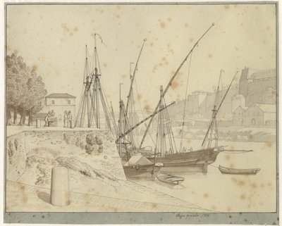 大板条门, Rom 作者 Christoffer Wilhelm Eckersberg