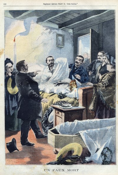 一个假死人 作者 C. A. & Crespin A. L. C (1859 1944) Andrieux
