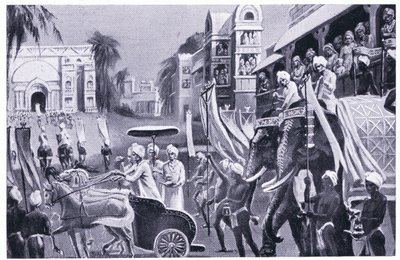 Kosala的Prasenajit（oudh）拜访了520.BC 作者 C.哈格雷夫·马丁